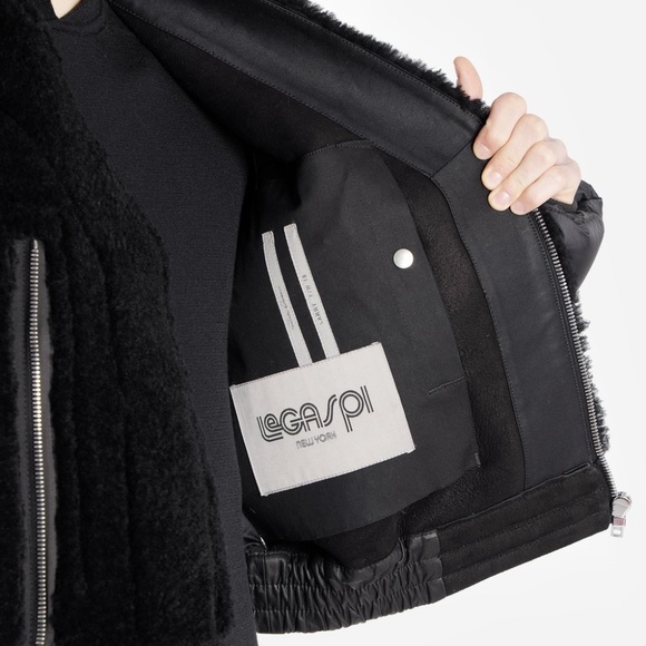 Rick Owens Contrast Padded Jacket - Picture 14 of 14